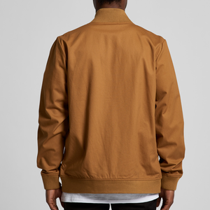 Veste à capuche personnalisée en denim à col montant décontractée hiver automne extérieur imprimé de haute qualité avec logo à l'avant pour hommes - Product Image 6