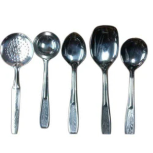 Usine En Gros BR058 6pcs Grade Couverts Ensemble En Acier Inoxydable Fourchette Couteau Cuillère Couverts Ensemble avec étui - Product Image 6