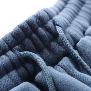 2025 nouveau Style hommes décontracté Anti-rides poids moyen coton polaire survêtement pantalons de survêtement automne fermeture éclair mouche pantalon poches pantalon - Product Image 3