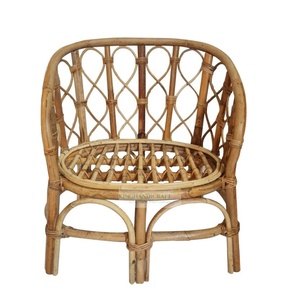 Chaise en rotin fait à la main pour enfant, chaise en osier naturel et écologique, vente en gros - Product Image 6