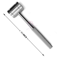 Tête en acier inoxydable de maillet chirurgical bricolage de qualité supérieure avec implant osseux de levage de sinus de chirurgie plastique marteau de meilleure qualité