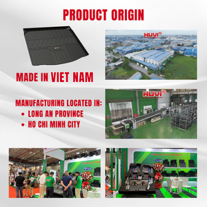 คุณภาพ2มม. สำหรับโตโยต้าครอสเวียดนามใหม่ซับพื้นรถสีดำขนาด95x100ซม. ทุกสภาพอากาศ TPE รับประกัน1ปี - Product Image 6