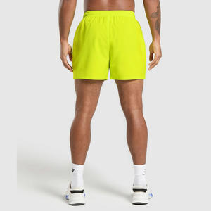 Short d'entraînement de course d'été sportif pour homme Séchage rapide Maille respirante Couleur assortie Fitness Motif décontracté 100% Polyester - Product Image 2