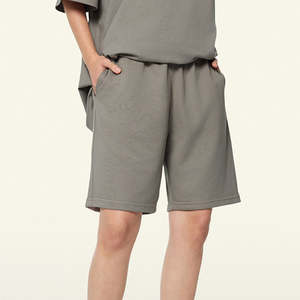 High Quality <b>Men's</b> Casual <b>Shorts</b> 100% Cotton Eco-Friendly <b>Elastic</b> <b>Waist</b> Quick Dry Plain Design Soft Wear Custom Branding - Product Image 5