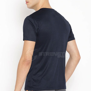เสื้อยืดผู้ชายสีตามสั่ง ราคาขายส่ง พิมพ์โลโก้ เสื้อยืดผู้ชายคุณภาพสูง ขายดีที่สุด - Product Image 3