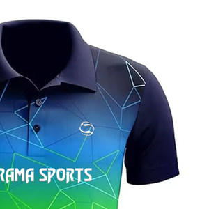Personalizado al por mayor y sublimación de impresión Cricket Jersey 100% Poliéster Cricket Jersey Polos Cricket Jerseys - Product Image 5