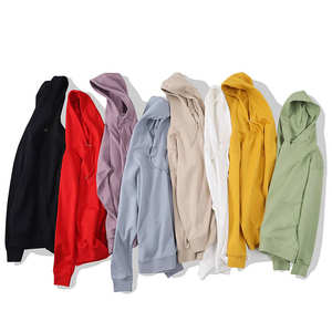 Sudadera con capucha de felpa francesa en blanco personalizada de OEM de lujo de alta calidad peso pesado de gran tamaño ajuste personalizado con logotipo estampado para hombres - Product Image 6