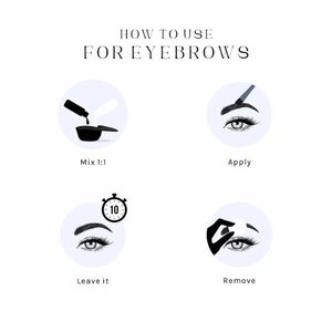 Tinte líquido híbrido de plantas naturales más vendido, extracto de hierbas, doble cabeza, resistente al agua, de larga duración, sin Henna, para cejas, tinte para pestañas - Product Image 3