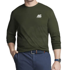 Fabriqué au Pakistan 100% coton T-shirts à manches longues pour hommes sur mesure Nouveau style T-shirts à manches longues pour hommes col rond - Product Image 4