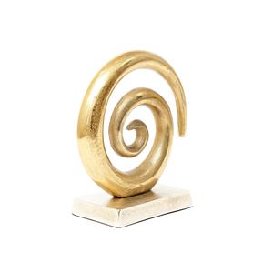 Escultura Moderna Abstracta de Latón con Diseño Artístico Elegante, Forma Personalizada de Alta Calidad para Regalos Promocionales - Product Image 6