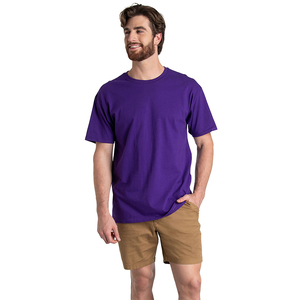 Venta al por mayor camiseta unisex de manga corta 100% algodón logotipo impreso personalizado camisetas de gran tamaño para hombres secado rápido Luz de punto digital - Product Image 6