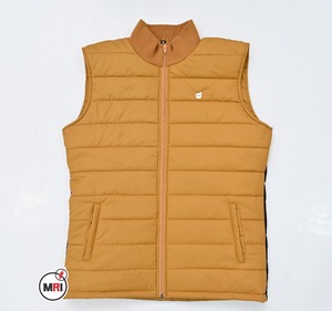 Chaleco acolchado de burbujas con cremallera de alta calidad Unisex, chaleco calefactable de invierno para hombre y mujer de dos tonos dorados nuevos para caza - Product Image 1