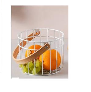 Cesta de Metal para Frutas y Verduras, Organizador de Frutas de Alambre de Hierro, Decoración de Cocina, Cesta Metálica para Alimentos y Frutas - Product Image 5