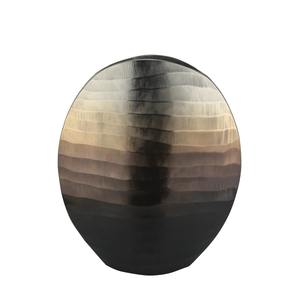 แจกันดอกไม้โลหะขัดเงาแบบโบราณสำหรับตกแต่งบ้านการตกแต่งโต๊ะการตกแต่ง - Product Image 1