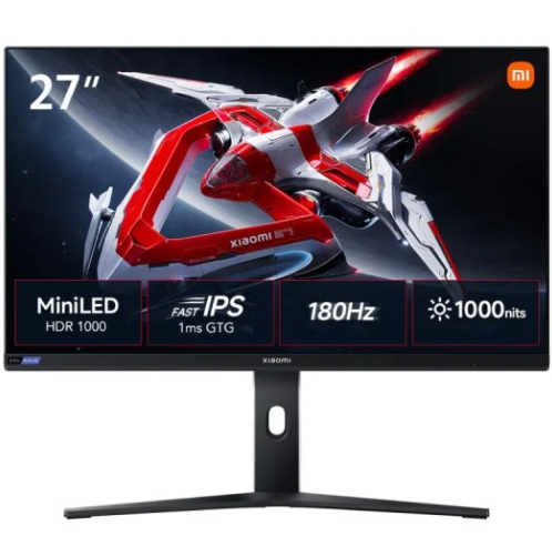 Redmi G Pro 27 Gaming Monitor QD-Mini LED 2560x1440 27-inch HDR1000 Fast IPS Rotatable VESA Supports  Monitors