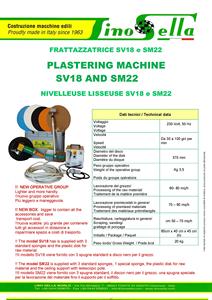 เครื่องฉาบปูนไฟฟ้า Lino Sella World Professional รุ่น 230V 50Hz ผลิตในอิตาลี คุณภาพสูงสำหรับงานปรับผิวผนัง - Product Image 5