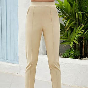 Couleur unie Nouveau pantalon tendance pour femmes Pantalon décontracté Jogger pour femme Pantalon d'extérieur personnalisé - Product Image 3