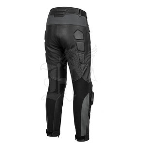 Export Quality <b>Plus</b> <b>Size</b> Men Breathable <b>Leather</b> Motorbike <b>Pant</b> Strong Material Comfortable Fit Safety Stitching Fine All Seasons - Product Image 3