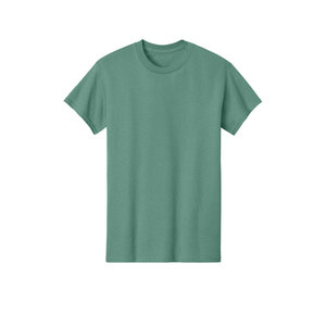 Vente chaude T-shirts en coton à col rond pour hommes coupe confortable à manches courtes conception de logo personnalisé pour un usage quotidien 100% coton - Product Image 1