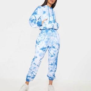 Custom Print <b>Embroidery</b> Sportswear Tracksuit Women Sweatsuit <b>Set</b> Two Pieces Workout Sweatpants And Hoodie Jogger <b>Set</b> - Product Image 6