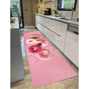 Tapis en forme de beignets, Tapis doux et délicieux, Tapis roses, Tapis modernes, Tapis en chenille - Product Image 5