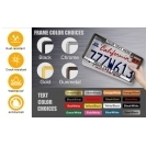 All States Car Metal License Plate Frames Durable Stainless Steel Aluminum <b>Plastic</b> LED Versatile Material Options - Product Image 3