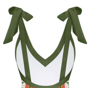 Bañador de una pieza para mujer de alta calidad 2025 de marca 100% poliéster Animal logotipo personalizado sublimación estampado técnicas lavadas Top - Product Image 3