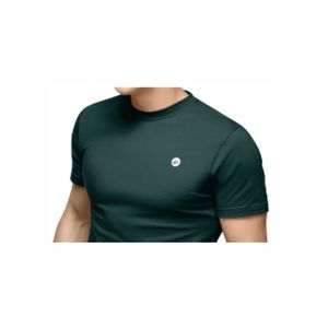 เสื้อยืดลำลองผ้าถัก180กรัมสำหรับผู้ชายเสื้อยืดเข้ารูปกล้ามเนื้อแขนสั้นพิมพ์ลายโลโก้ออกแบบได้ตามต้องการ - Product Image 4