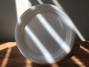 Assiettes rondes et jetables en PP de haute qualité, 240mm, 10 pouces, modèle S, ustensiles de cuisine ménagers, vaisselle HoReCa mono - Product Image 2