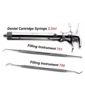 Instrumentos Dentales de Acero para Restauración con Amalgama y Composite, Herramientas de Laboratorio Manuales de Serglab para Hospital - Product Image 2