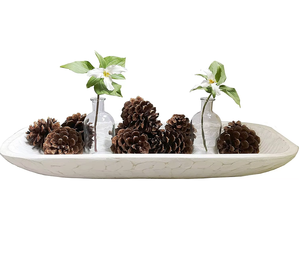 Cadeau Article décoratif Bol à pâte en bois Nouveau design Artisanat Fabricant en gros de qualité supérieure Inde - Product Image 1