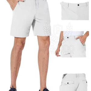Shorts chino décontractés pour hommes en coton 100% respirant et à séchage rapide, écologiques, de qualité supérieure, en vente en gros - Product Image 2