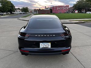 2018 porschepanamera เทอร์โบอัตโนมัติมืด V8เทอร์โบคู่แบบเร่งด่วน AWD เบาะหนังด้านซ้ายแบบพาโนรามาซันรูฟ - Product Image 3