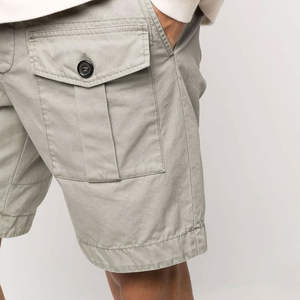 Wholesale Fashion Men's Shorts for Casual <b>Elastic</b> Waistband Multi-Pocket Chino Cargo Work Shorts for Men - Product Image 6