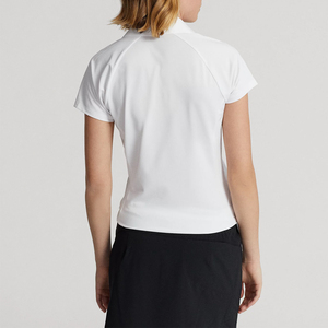 Robe de sport avec col polo et fermeture éclair pour femme, idéale pour le golf et le badminton en extérieur, ensemble robe et jupe de golf - Product Image 2