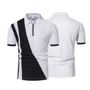 Printemps été à manches courtes polo t-shirts meilleure vente produit hommes polo usine en gros respirant hommes polo chemise 2025 - Product Image 4
