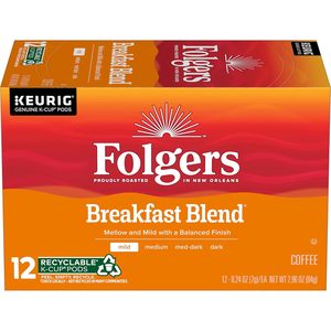 Café Folgers Breakfast Blend Tueste Suave, 72 Cápsulas Keurig K-Cup - Product Image 5