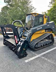 Livraison gratuite John D 333P Chargeuse sur chenilles forestière avec broyeur forestier, homologuée CE EPA - Product Image 6