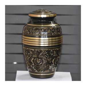 Urna de Metal hecha a medida más vendida, alta calidad, hecha a mano, para mascotas y cenizas de bebé, suministros funerarios de cremación al por mayor - Product Image 3