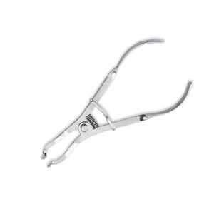 Forceps de barrage en caoutchouc manuel en acier inoxydable de haute qualité Kit d'instruments dentaires professionnels réutilisable classe I Caronia chirurgical - Product Image 6