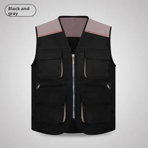 Chaleco Reflectante de Alta Visibilidad Personalizado para Hombre, Chaqueta de Trabajo, Camisa de Trabajo, Ropa de Construcción, Chaleco Reflectante de Seguridad con Bolsillos y Logotipo - Product Image 1