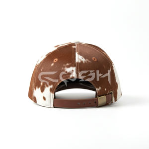 Gorras de Béisbol Estilo Western de Cuero con Pelo de Vaca para Adultos y Niños - Product Image 3