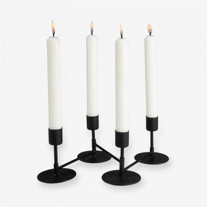 Bougeoir de luxe rond à 8 bras de style européen Candélabre pour mariage et décoration intérieure - Product Image 3