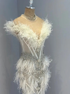 OEM Manufacture High Quality Evening Dress Mermaid Flower <b>Lace</b> Add Beading Special Design by Handmade TNBPno66 - Product Image 3