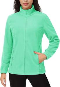 Jersey ligero para mujer, chaqueta de lana con algodón transpirable, ropa de invierno, manga larga y bolsillos de talla grande, hecho en Pakistán - Product Image 2