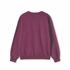 Sweat-shirt à col rond vierge de qualité supérieure, logo personnalisé, 100% coton, sweat-shirts surdimensionnés pour hommes en vente - Product Image 4