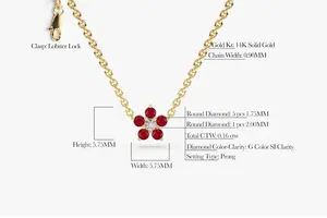 Uby y iamond para omen, 14K - Product Image 4