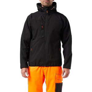 Prix d'usine, veste softshell sur mesure pour hommes, veste softshell à col montant fin, style rue haute, vente en gros, pour hommes - Product Image 1