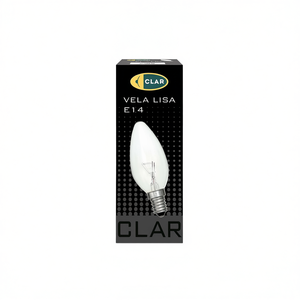 Clear Candle Style E14 Incandescent <b>Bulb</b> 60W - Product Image 2