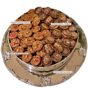 Finest Metal Chocolate Bowl Admirable Design Table Top Chocolate <b>Sweets</b> Serving Bowl Desserts Holder For <b>Parties</b> & Events - Product Image 1